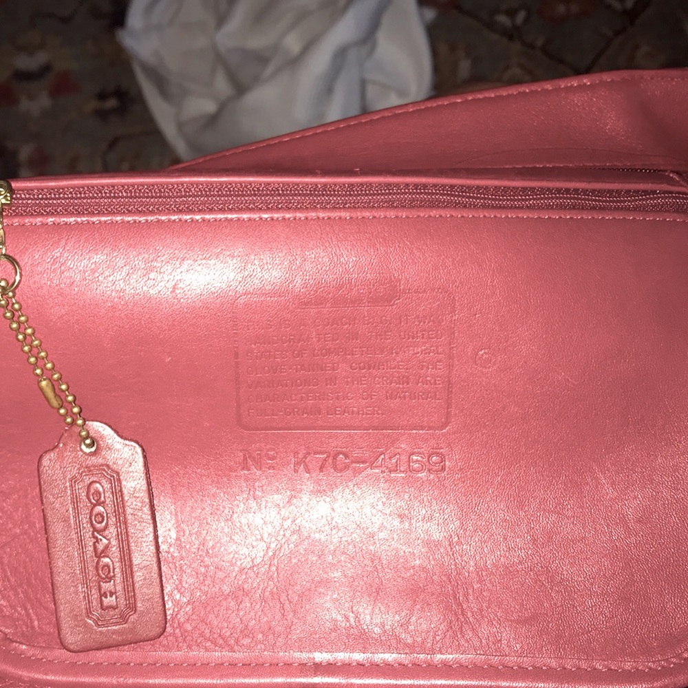 Vintage Cherry Red Coach Purse - Picture 13 of 16